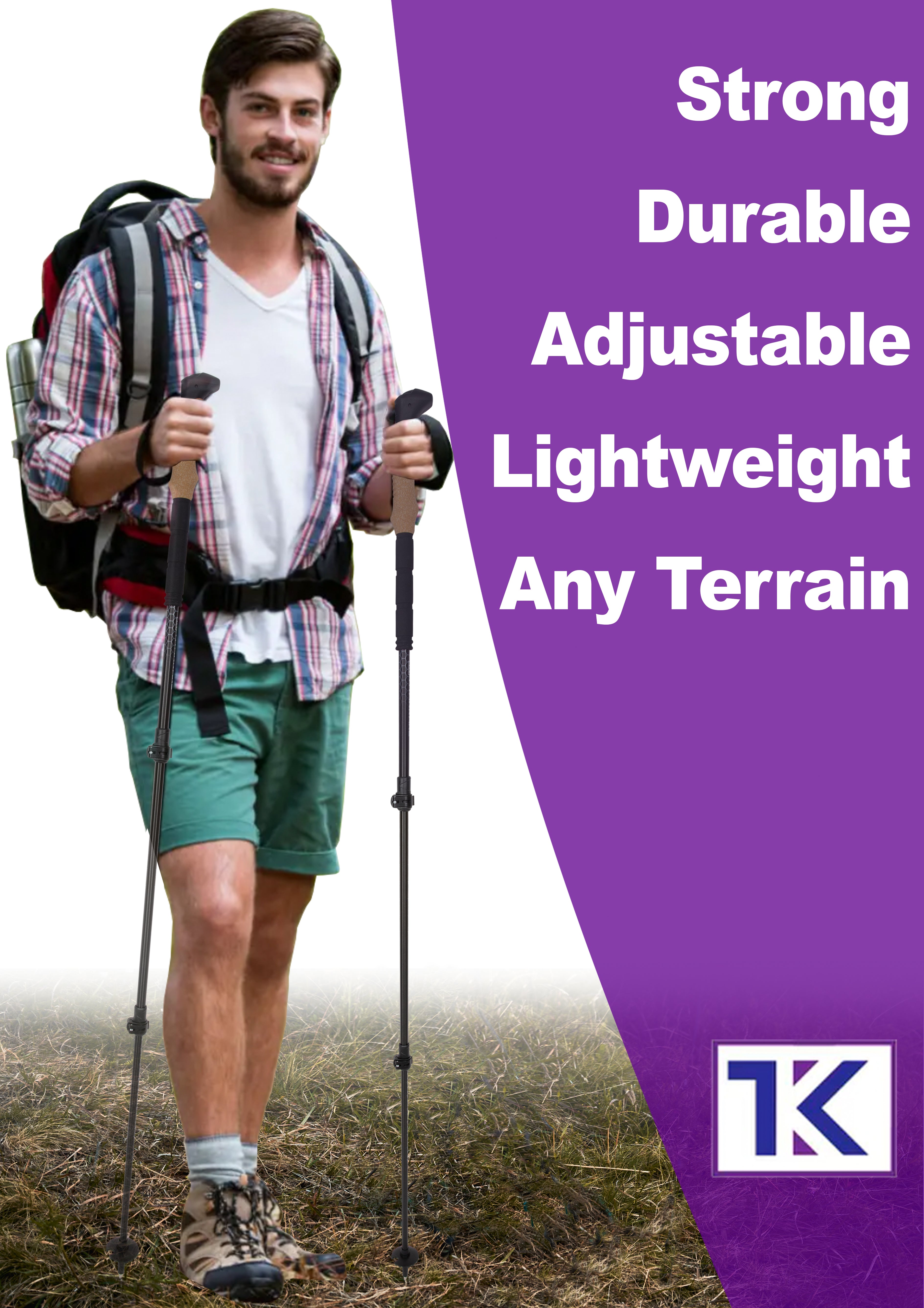 TITANKARE Trekking Pole - Carbon Pro